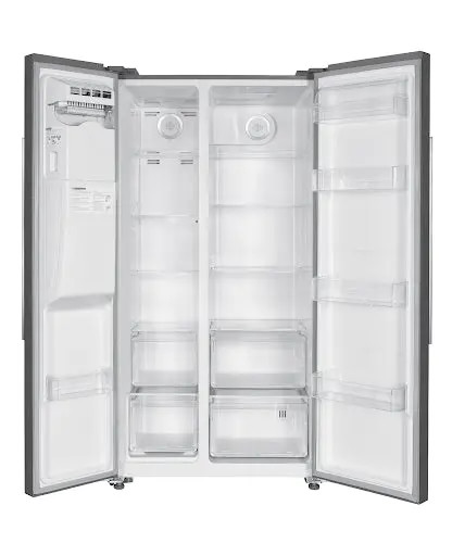 VON Side by Side Fridge 513L Inverter Dark Inox - Black VRZ-520NVAK, photo 2